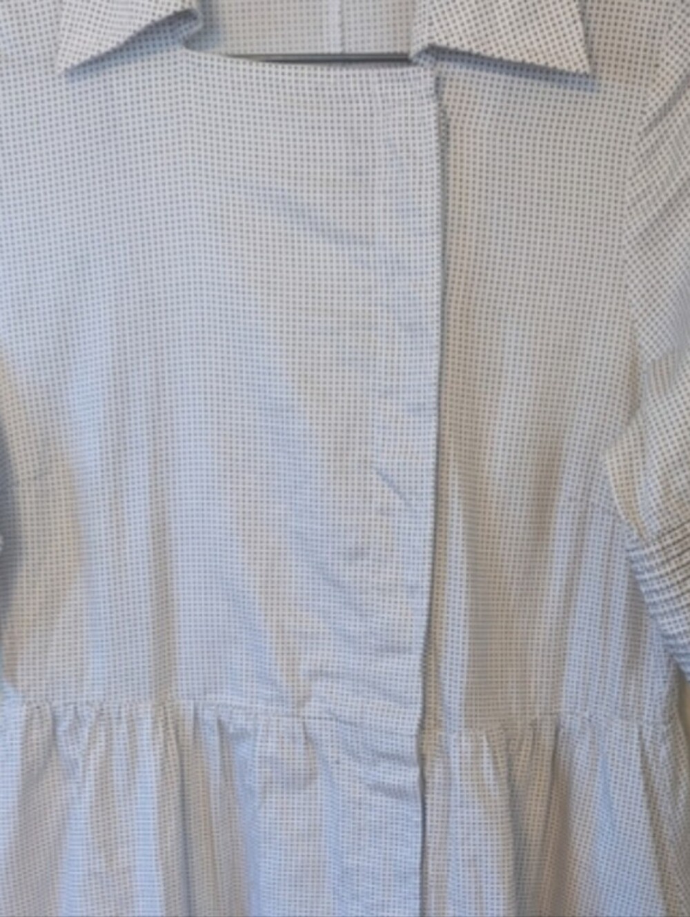 Club Monaco Polka Dot Shirt Dress Size 6